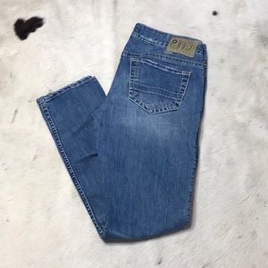 1921 Light Was Straight Leg Capri